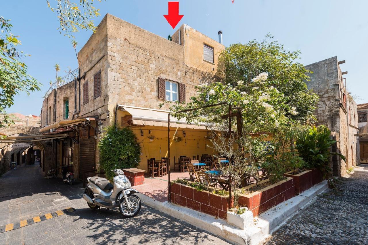 Centrale Apartment Old Town Rhodes City Buitenkant foto