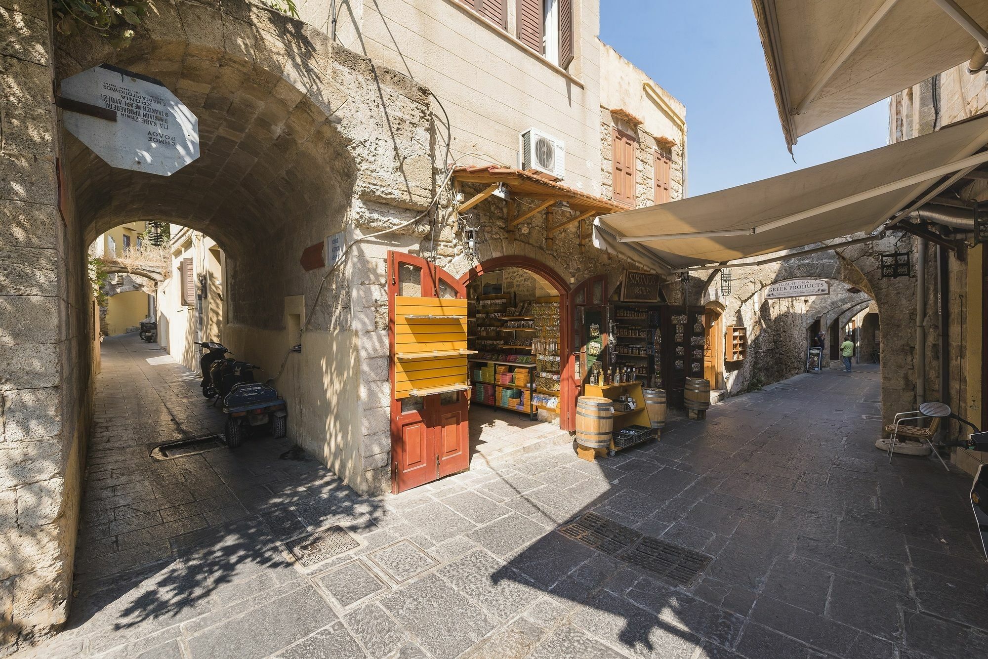 Centrale Apartment Old Town Rhodes City Buitenkant foto